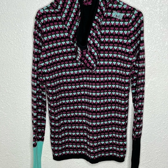 Volcom Rosewood Hooded Cowl Sweater Sz Large - Picture 5 of 8